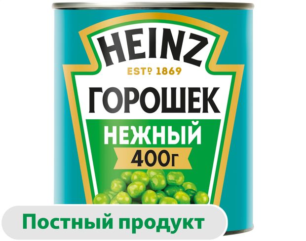 Горошек зеленый Heinz нежный, 400 г