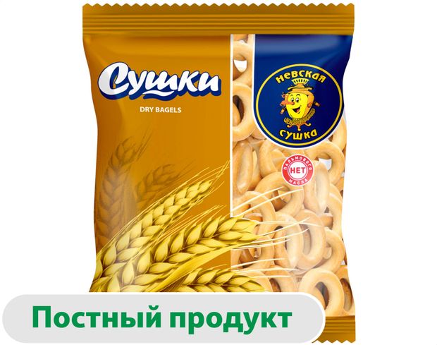 Сушки Невская Сушка Простые 300 г 73₽