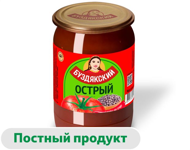 Соус томатный Буздякский Острый 670 г 130₽