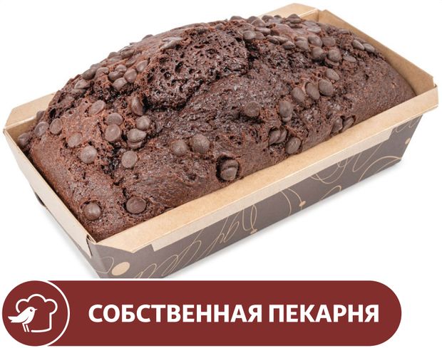 Кекс АШАН шоколадный вес 56₽