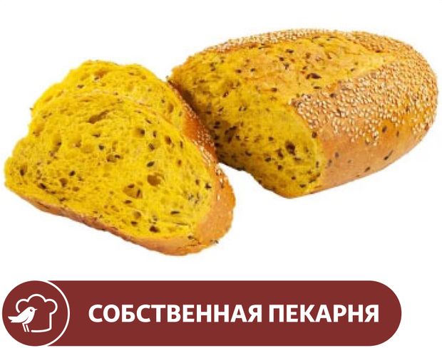Хлеб АШАН с куркумой, 300 г