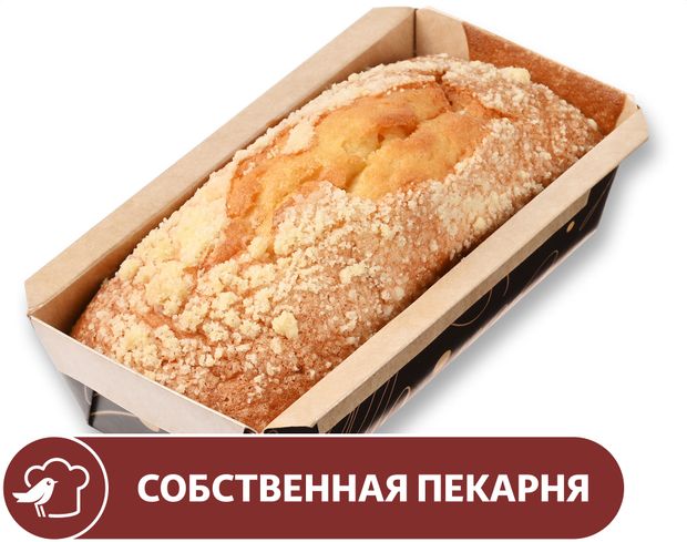 Кекс АШАН Лимонный, вес