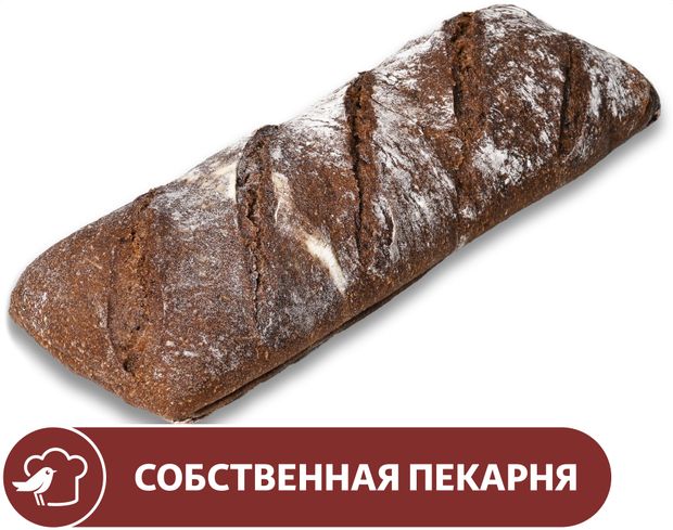Хлеб АШАН Заварной с солодом, 420 г
