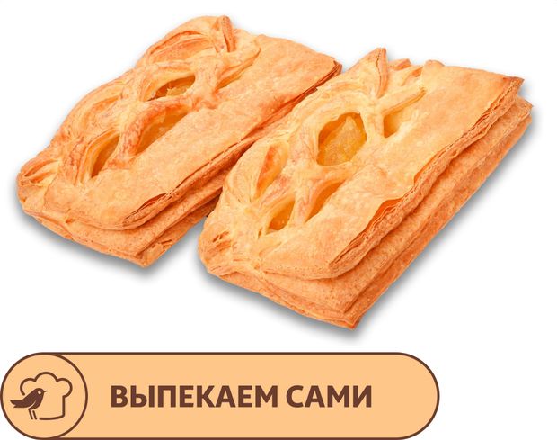 Слойка АШАН с персиком, 80 г