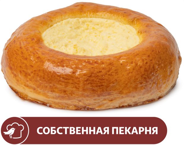 Ватрушка АШАН творожная, 100г