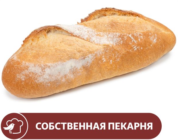 Хлеб АШАН пшеничный Французский подовый 600 г 63₽