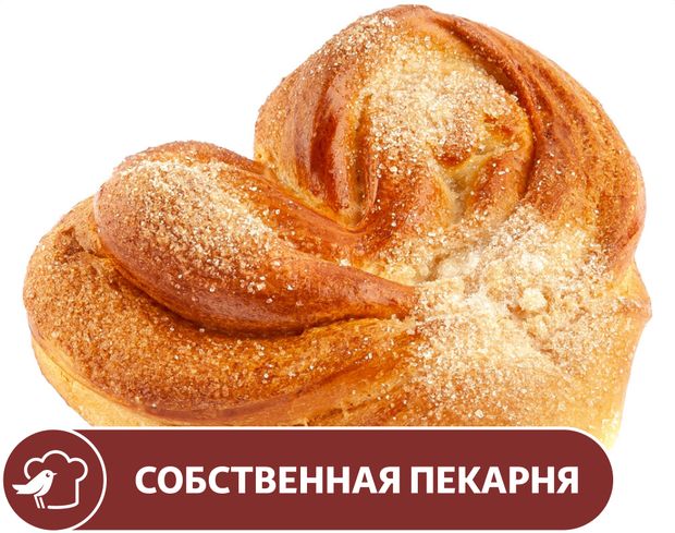 Плюшка АШАН Московская 100 г 40₽