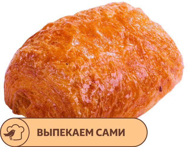 Слойка АШАН с ветчиной и сыром, 80 г