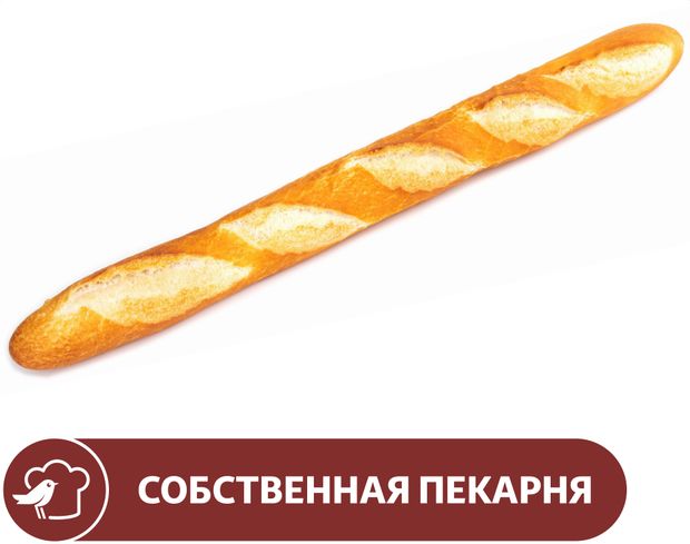 Багет АШАН Пшеничный 250 г 35₽
