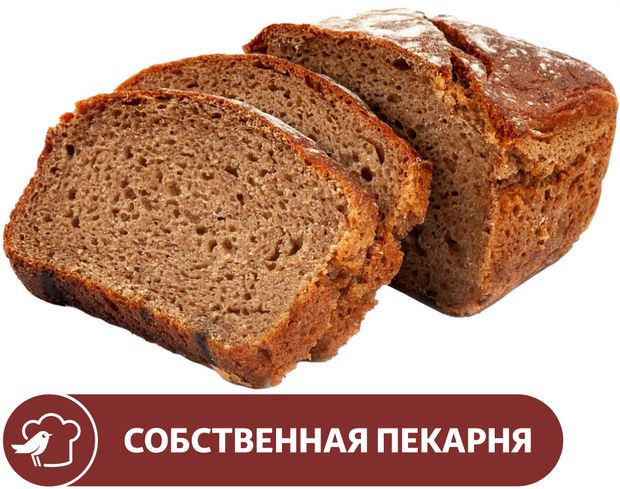 Хлеб АШАН ржано-пшеничный бездрожжевой, вес