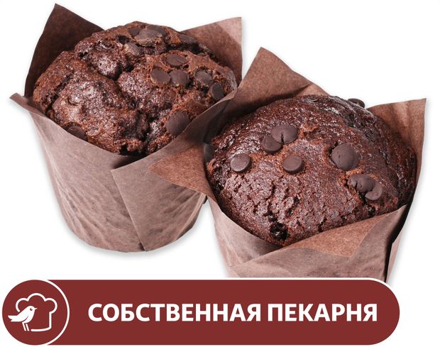 Маффин АШАН шоколадный, 90 г