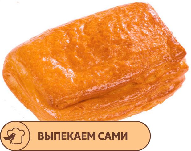Cлойка АШАН с персиком, 2 шт х 80 г