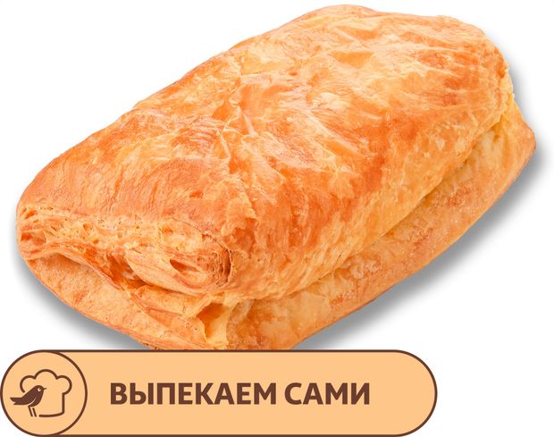 Слойка АШАН с клубникой, 80 г