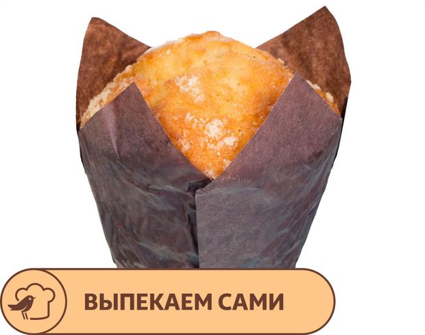 Маффин АШАН ванильный, 120 г