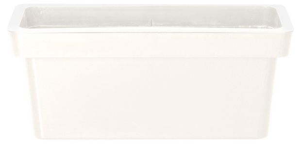 Ящик балконный OLA DOM loft белый, 60 см