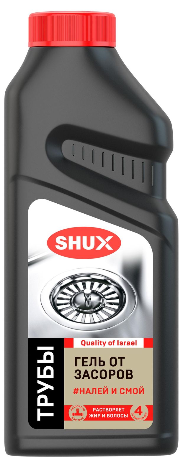 Гель от засоров SHUX, 500 мл