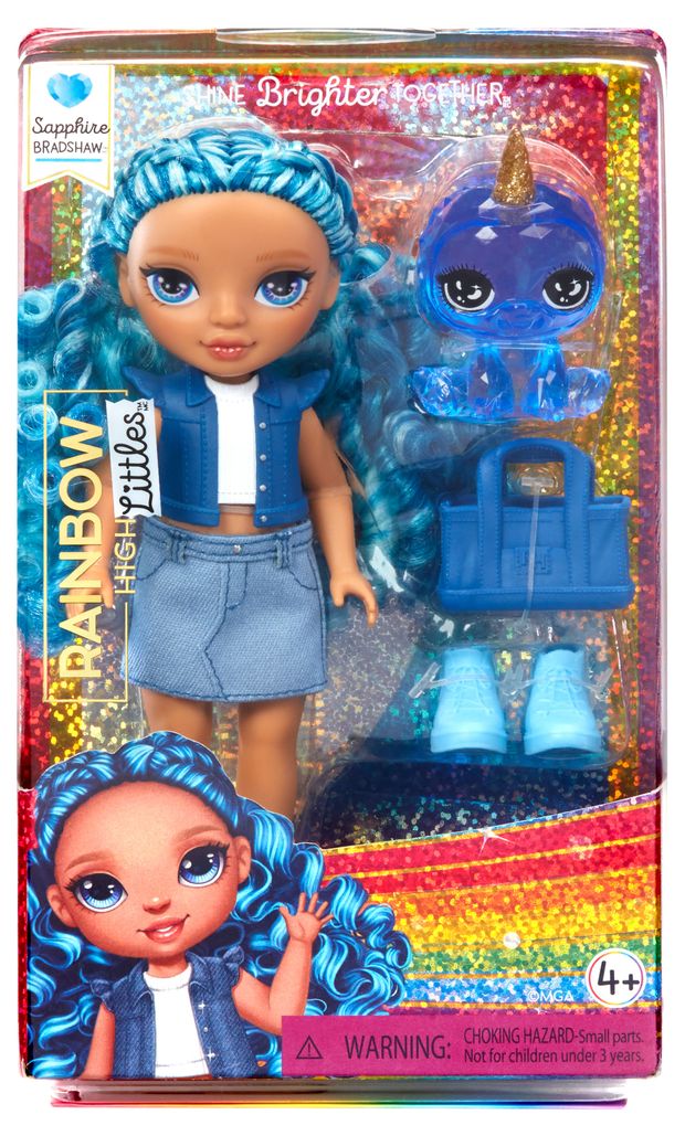 Кукла коллекционная RAINBOW HIGH младшая сестричка с аксессуарами 15 см 1500₽