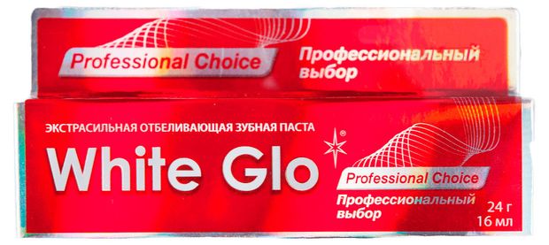 Зубная паста White Glо экстрасильная отбеливающая профессиональный выбор Австралия, 24 г