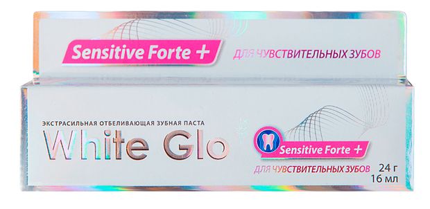 Зубная паста White Glо экстрасильная отбеливающая для чувствительных зубов Австралия, 24 г