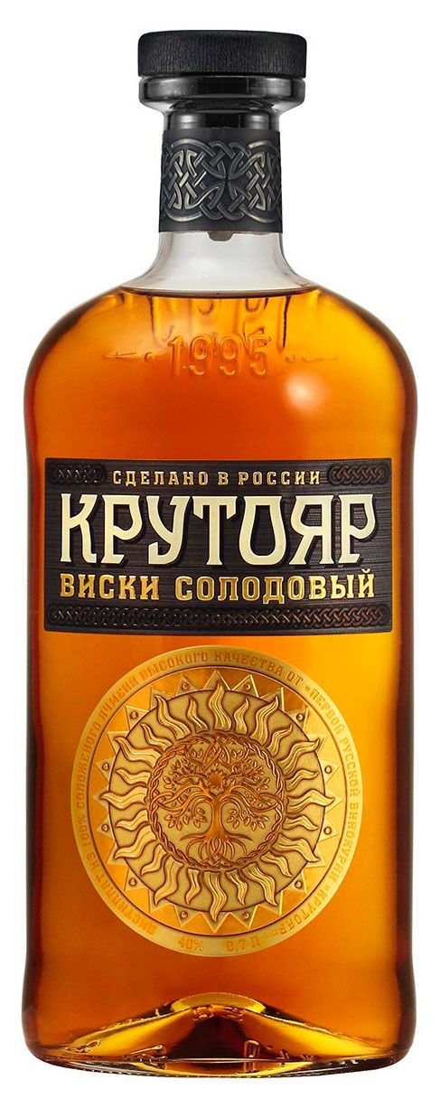 Виски Крутояр Солодовый Россия, 0,7 л