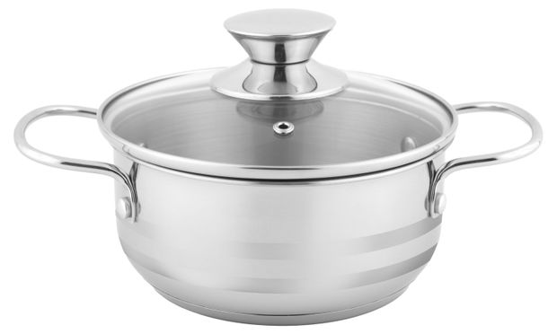 Кастрюля Катюша Астра нержавеющая сталь, 1,4 л