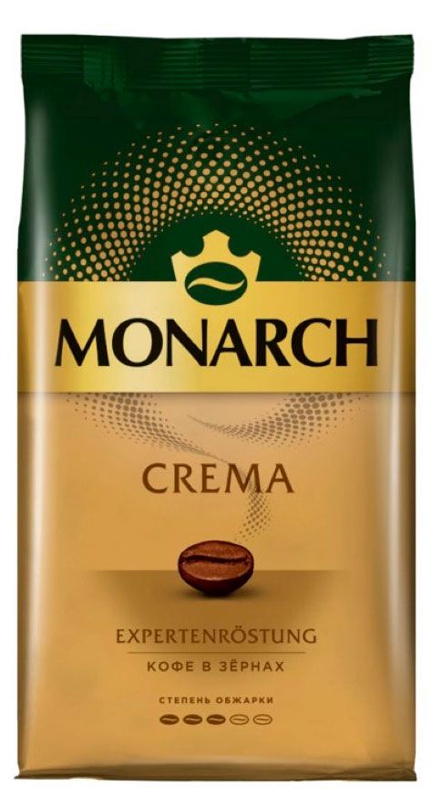 Кофе в зернах MONARCH Сrema жареный 1 кг 2349₽