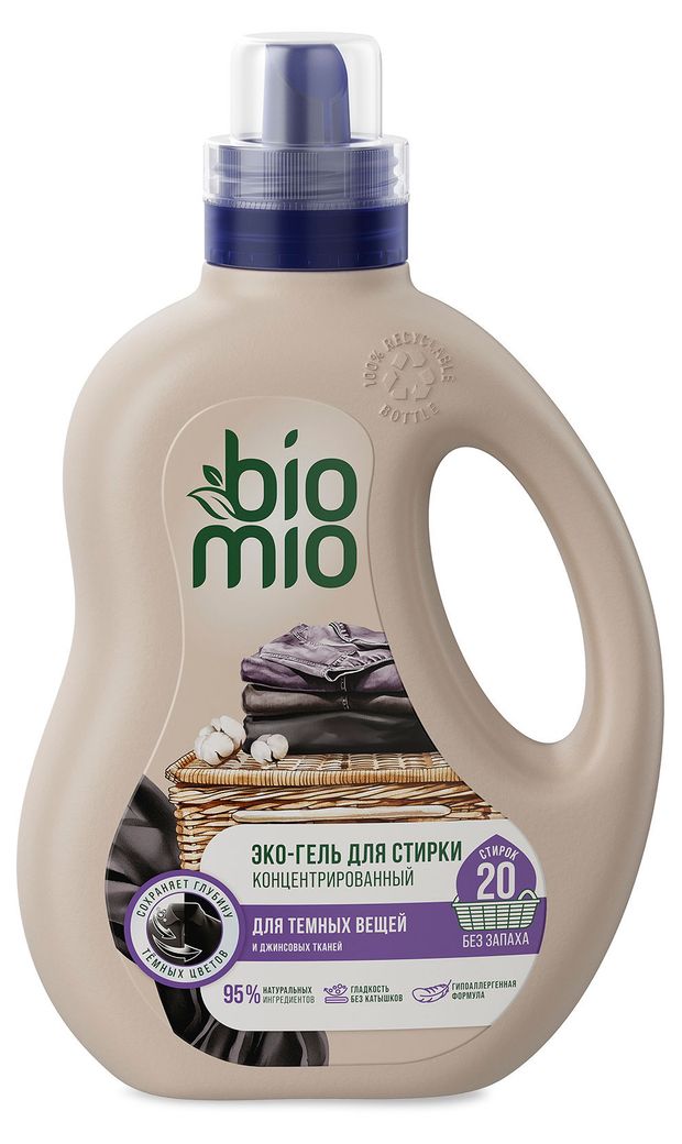 Гель для стирки черного белья BioMio 900 мл 690₽