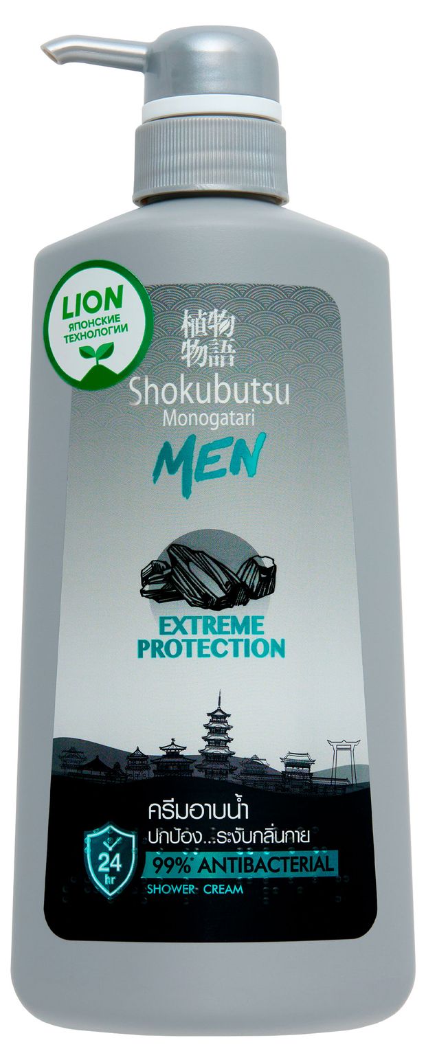 Крем-гель для душа мужской Lion Shokubutsu, 500 мл
