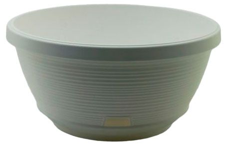 Горшок для цветов Ливингрин Марсель пластиковый с поддоном белый 27 л d23 см h115 см 1 шт 350₽