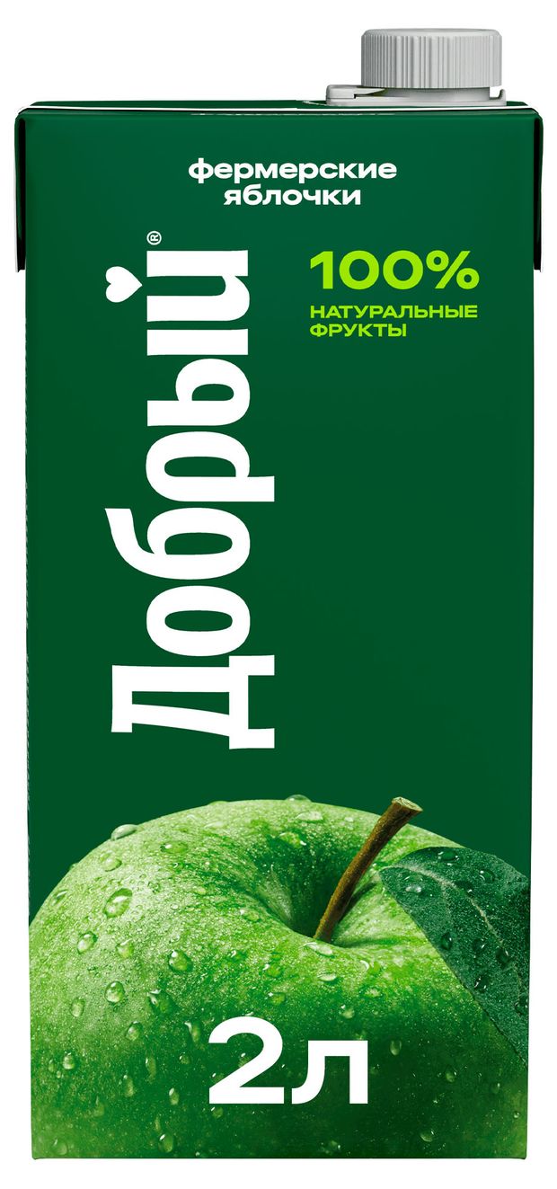 Нектар Добрый Яблоко, 2 л
