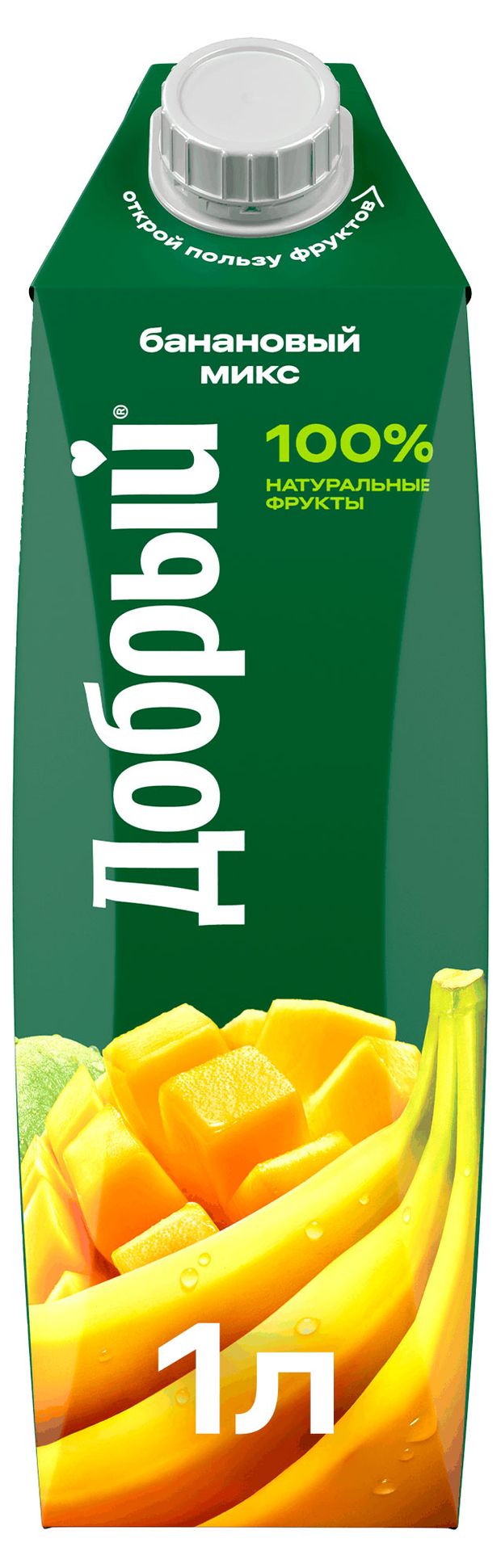 Напиток сокосодержащий Добрый Банановый микс 1 л 130₽