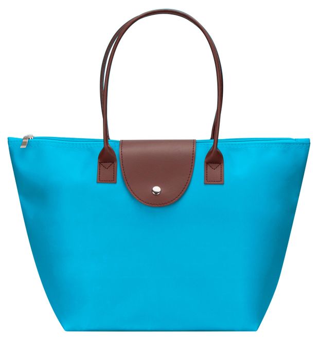 Сумка женская складная синяя 400₽