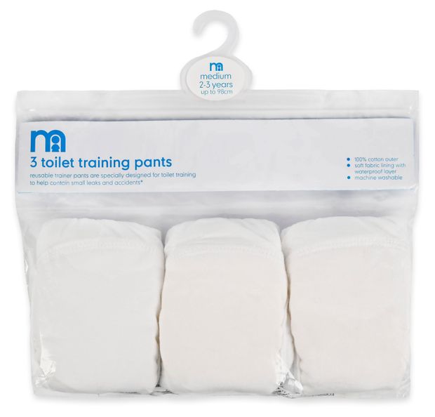 Трусики тренировочные Mothercare размер M 24-36 мес., 3 шт