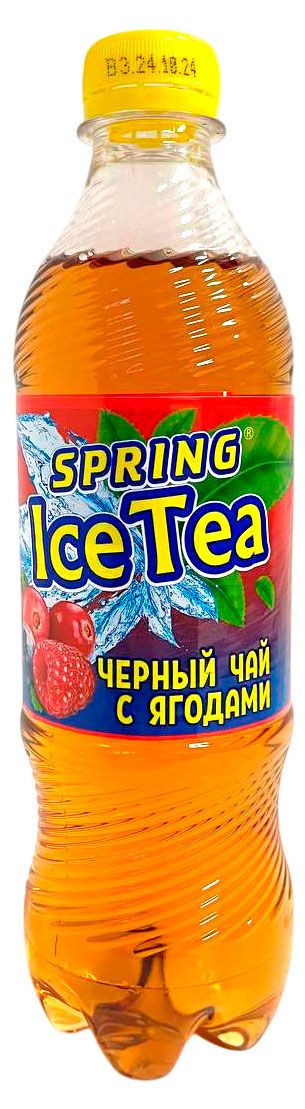 Чай черный Spring Ice Tea с лесными ягодами, 0,5 л