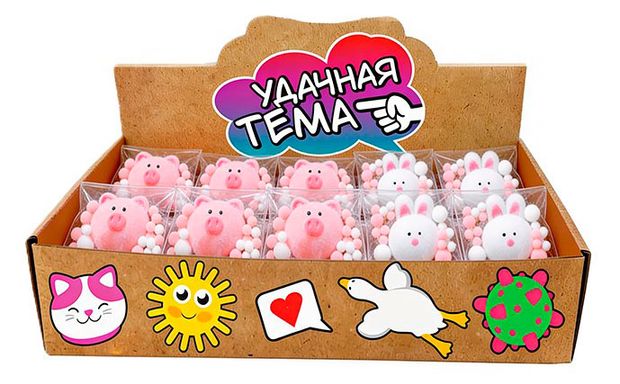 Игрушка-антистресс Зверушка, 1 шт в ассортименте