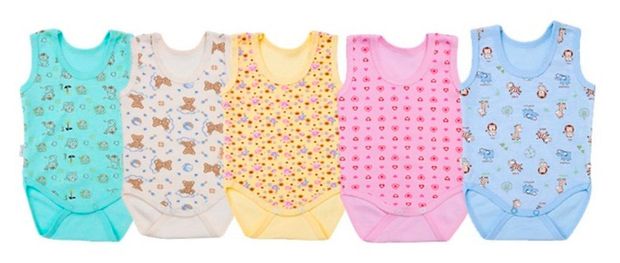 Боди-майка для новорожденных Гам, р.36/56 в ассортименте