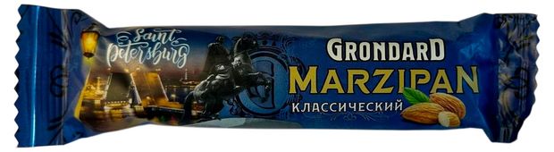Батончик марципановый GRONDARD Классический, 50 г