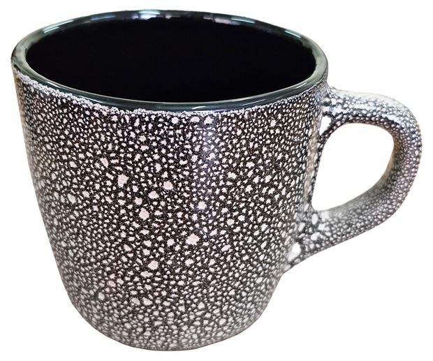 Чашка Борисовская керамика керамическая Романо Мрамор, 400 мл