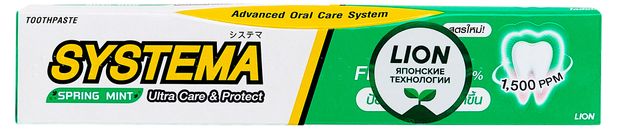 Зубная паста LION Systema для ухода за деснами Таиланд 90 г 280₽
