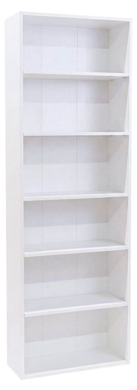 Стеллаж Шелф-1 белый 181х60х26 см 4499₽