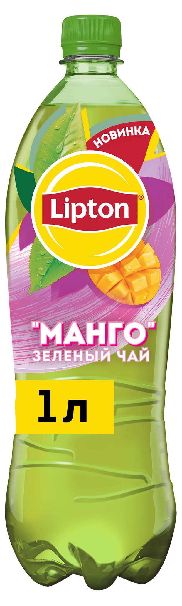 Чай зеленый Lipton Манго, 1 л