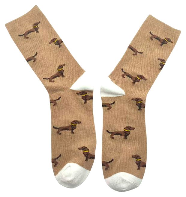 Носки женские бежевые, р 38-42