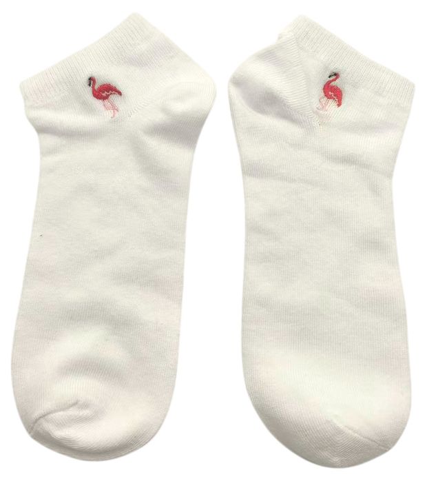 Носки женские укороченные белые, р 38-42