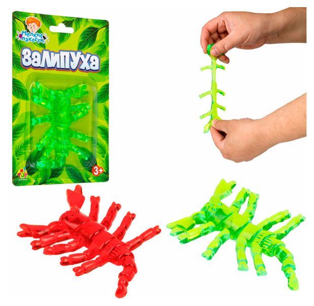 Жмяка липучая 1TOY Залипуха скорпион, 1 шт в ассортименте