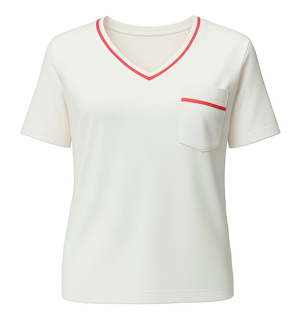 Футболка женская InExtenso бело-красная, р.S-XXL