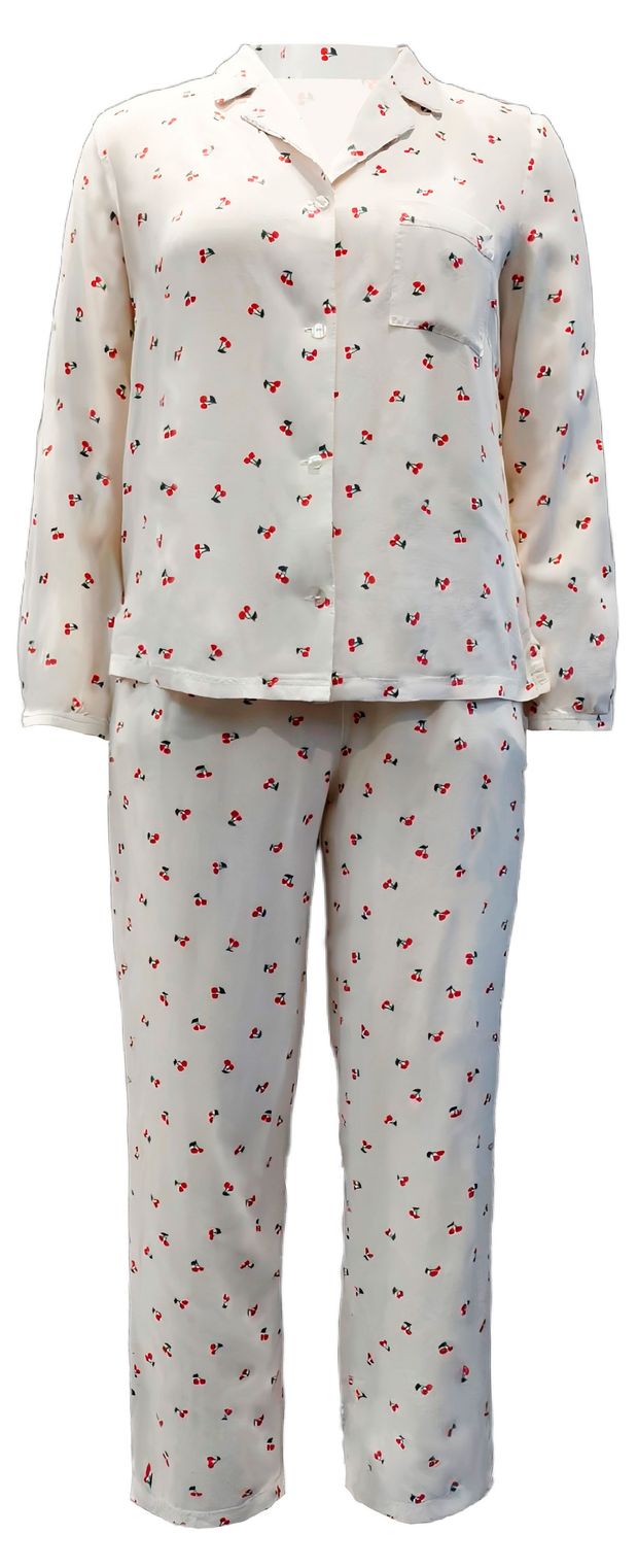 Пижама женская InExtenso белая, р.S-XXL