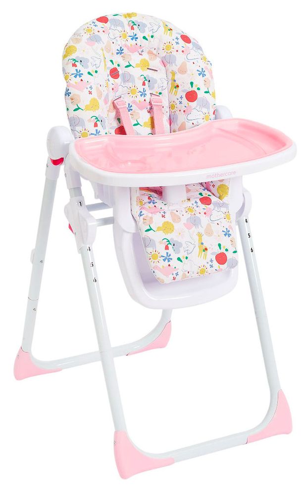 Стул для кормления Mothercare розовый, 1 шт