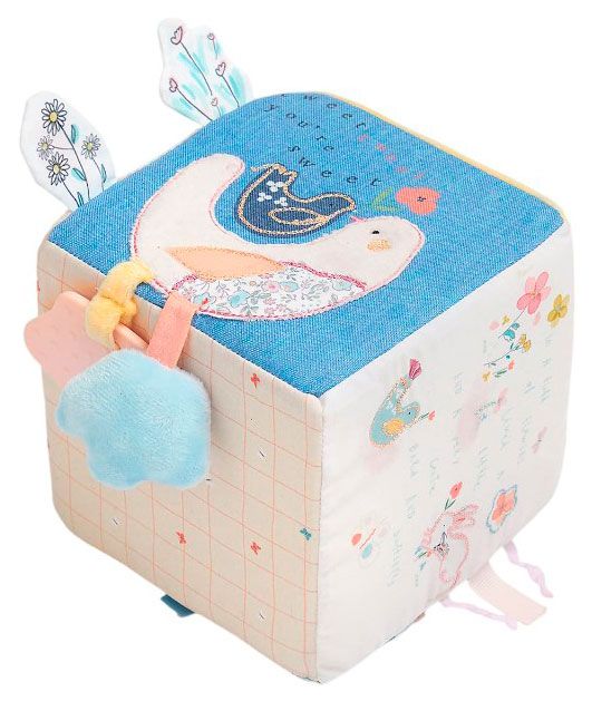 Игрушка развивающий Mothercare Кубик Птички