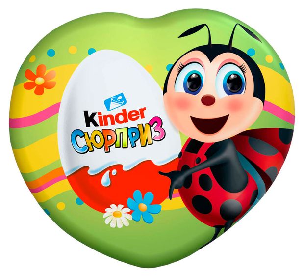 Фигурный молочный шоколад Kinder Польша, 53 г