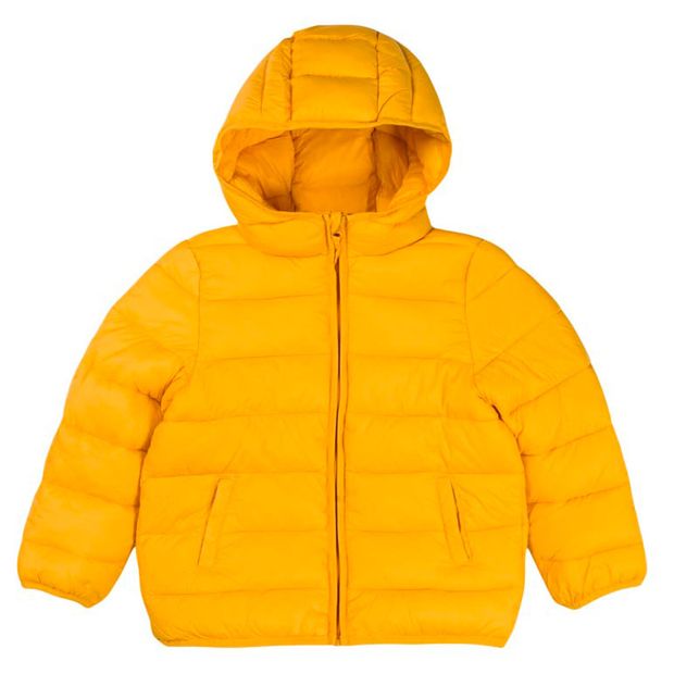 Куртка для мальчика Mothercare стеганая складывающаяся оранжевая, р.80-140